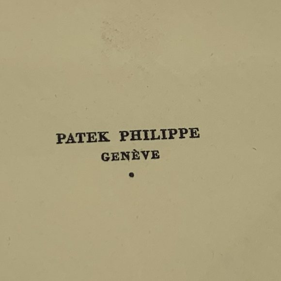 Patek Philippe Certificate of Origin Reference 3546. #136 - Picture 1 of 9